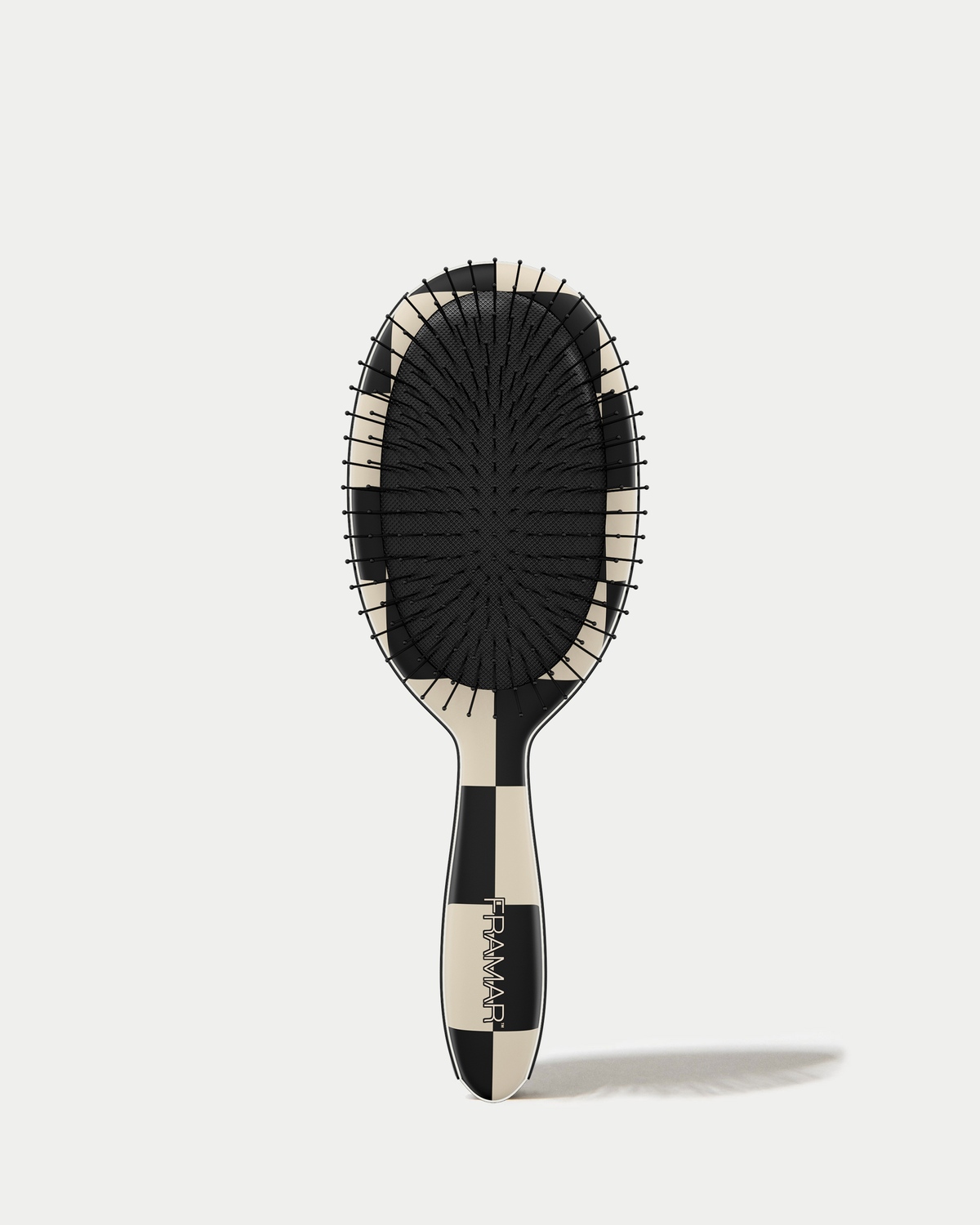 FRAMAR Checkered Detangling Brush, Wet Hair Brush Detangler