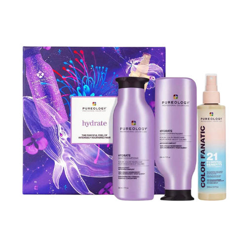 PUREOLOGY Dive Into Hydration Holiday Hair Kit
