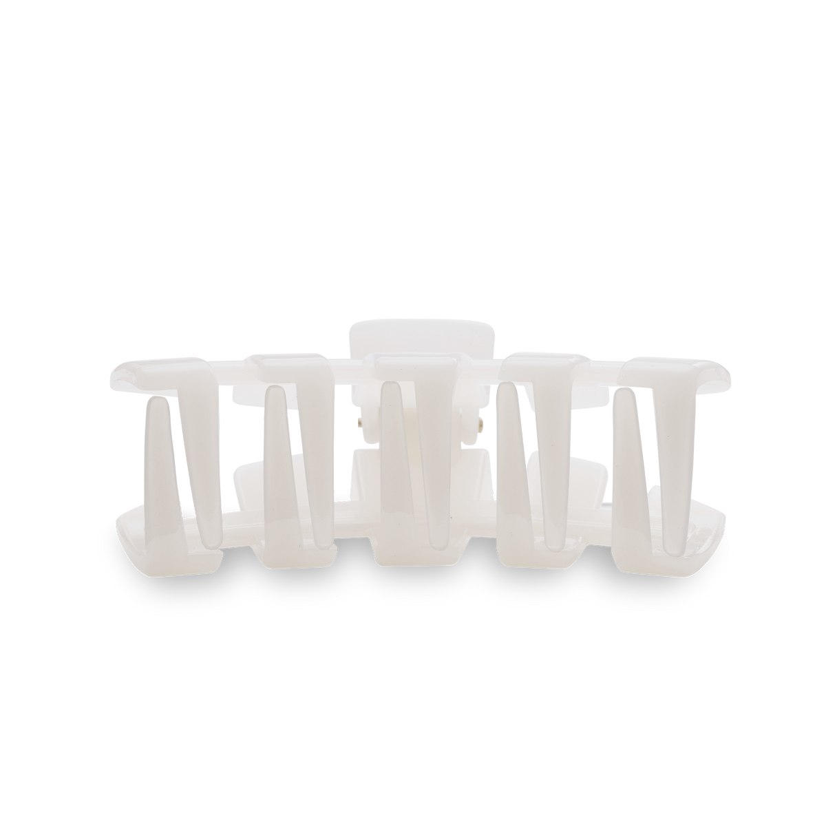 Classic Hair Clip | Medium | Coconut White