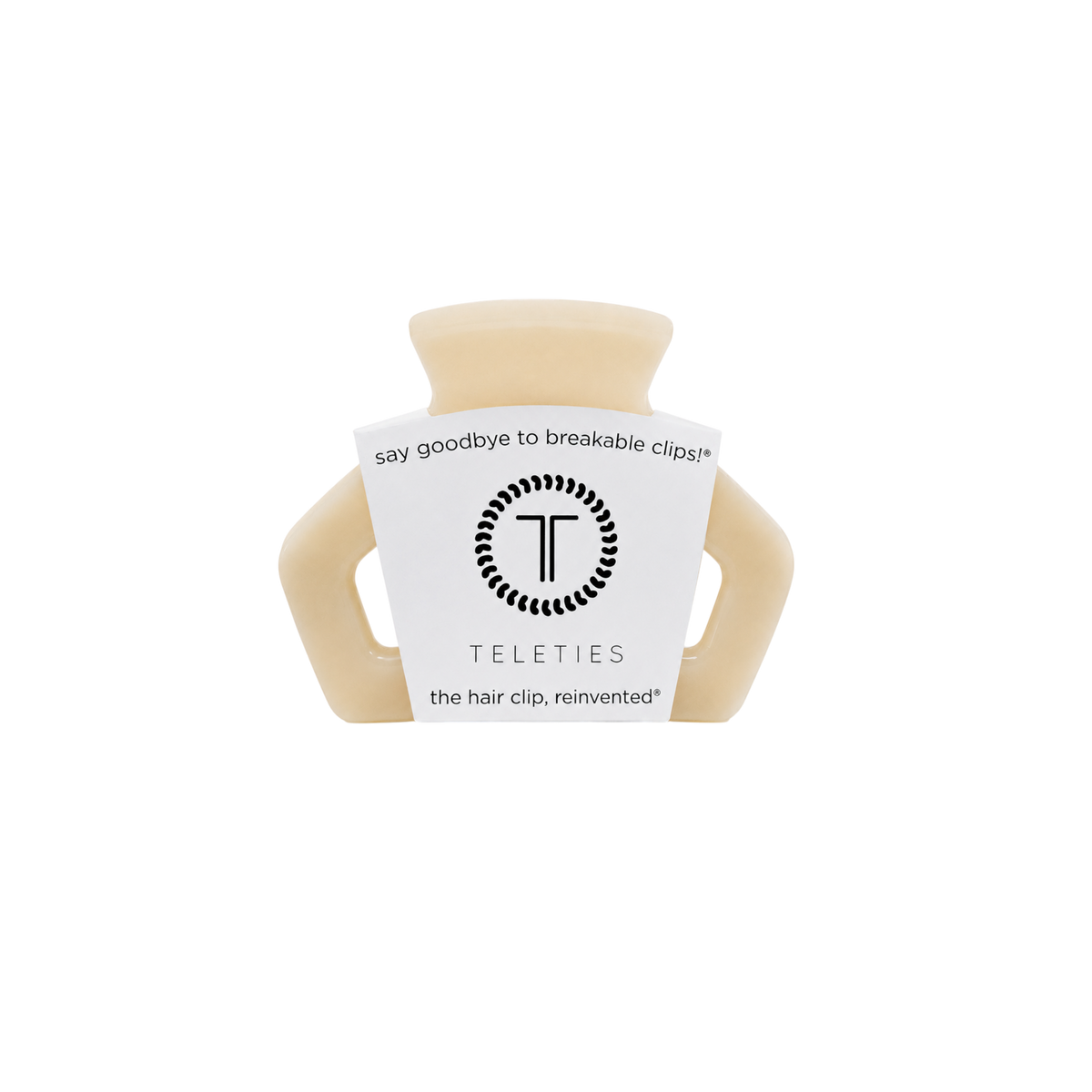 Open Almond Beige | Petite | Hair Clip