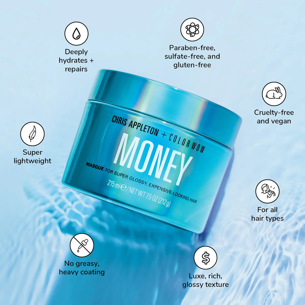 Chris Appleton + COLOR WOW Money Masque