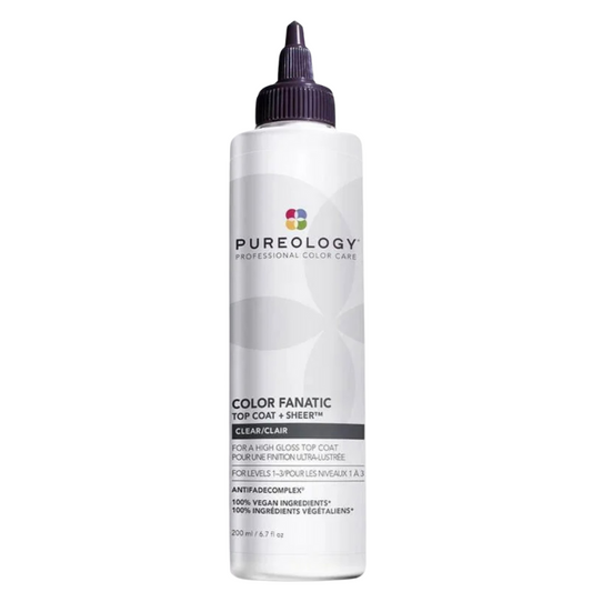 PUREOLOGY Color Fanatic Top Coat + Sheer Clear